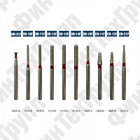 Алмазные боры WR-31F, SR-10F SR-18F, CR-11F CR-21F нумерация идентична борам MANI 